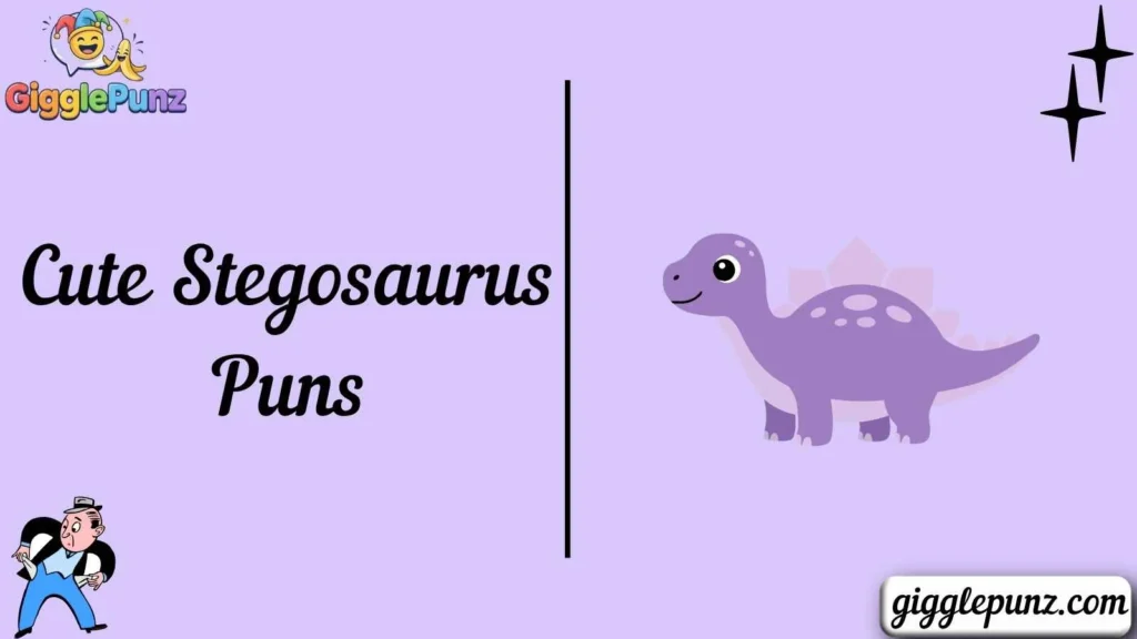 Cute Stegosaurus Puns