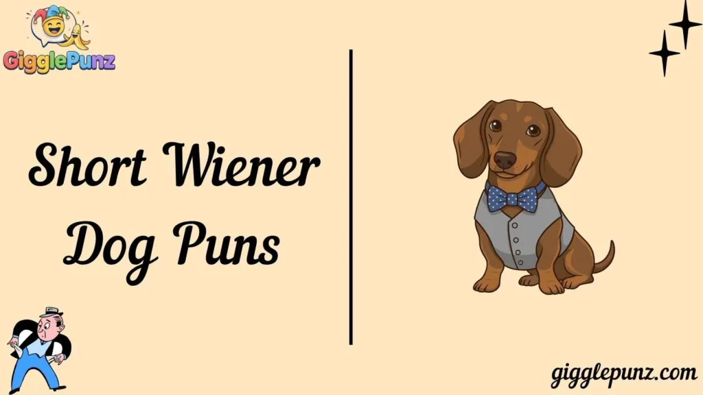 Short Wiener Dog Puns