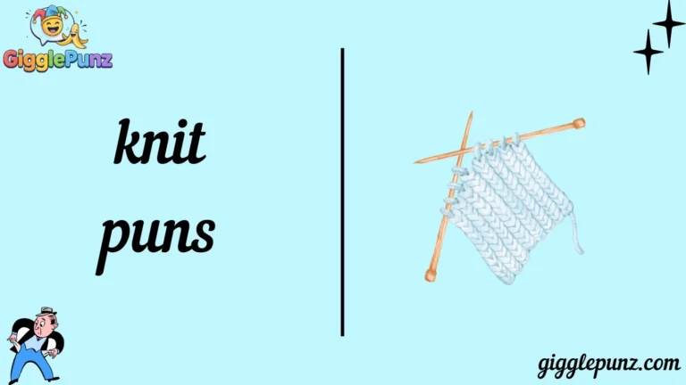 knit puns