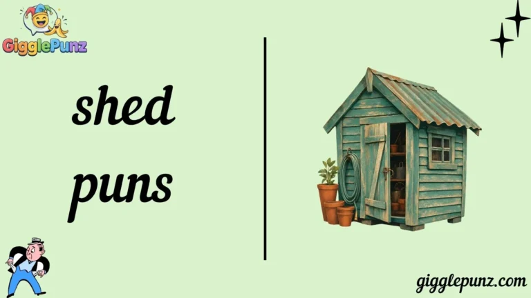 shed puns
