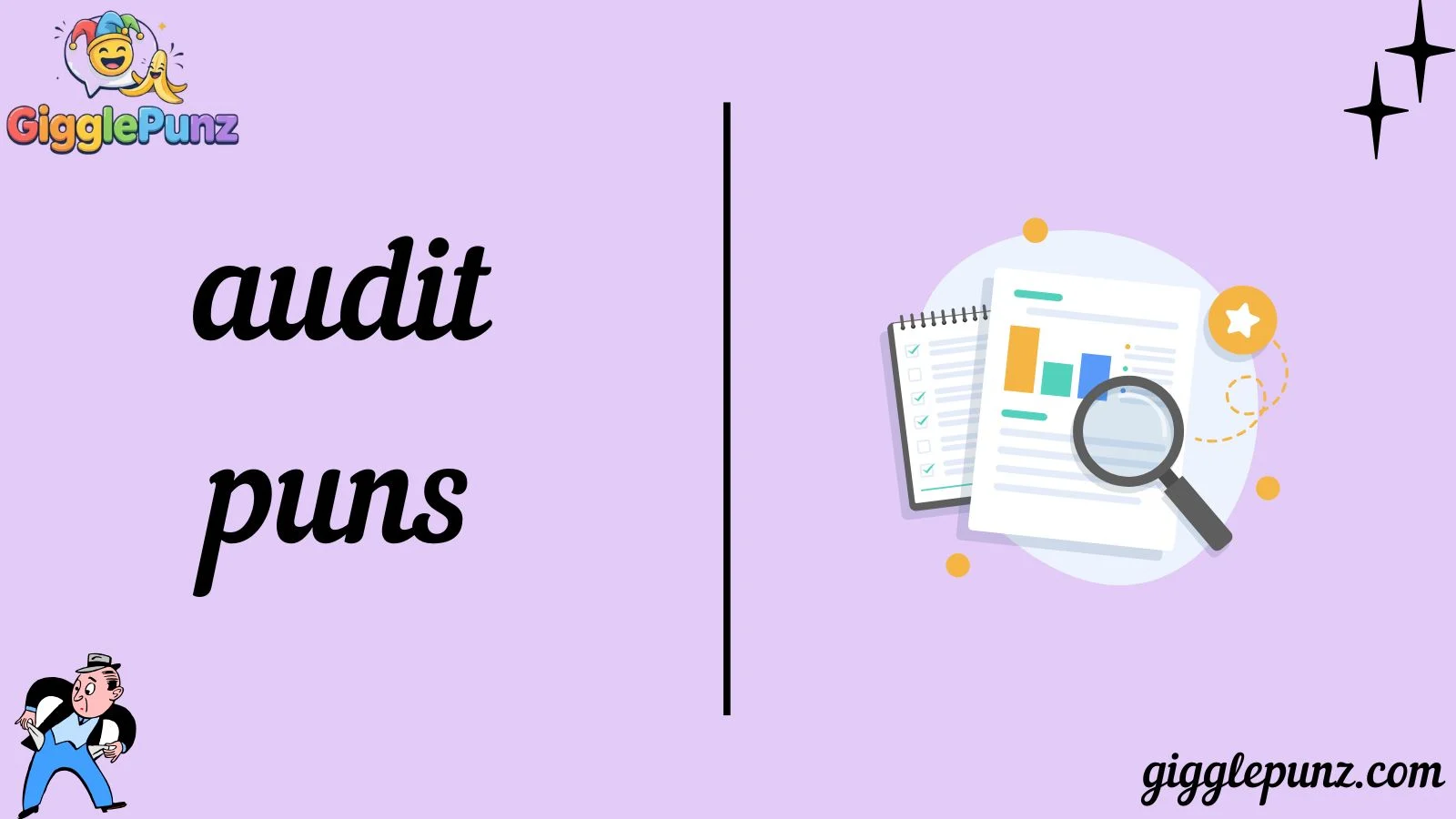 audit puns