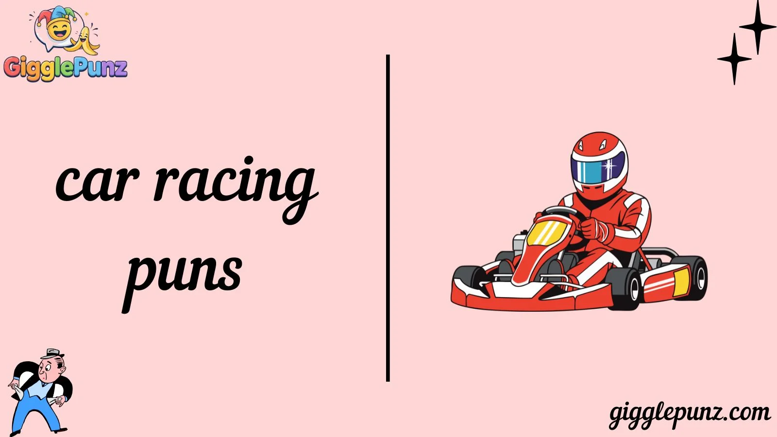 car racing puns