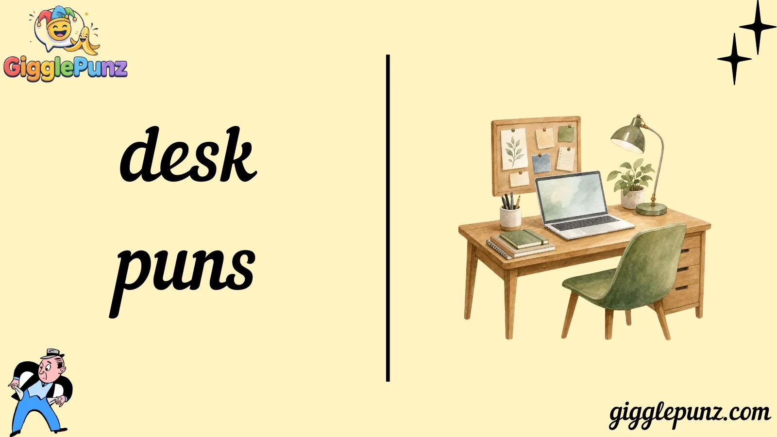 desk puns